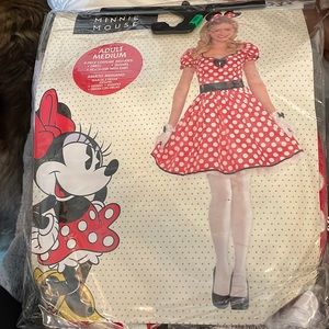 Brand new Minnie Mouse costume with everything included never took out of box